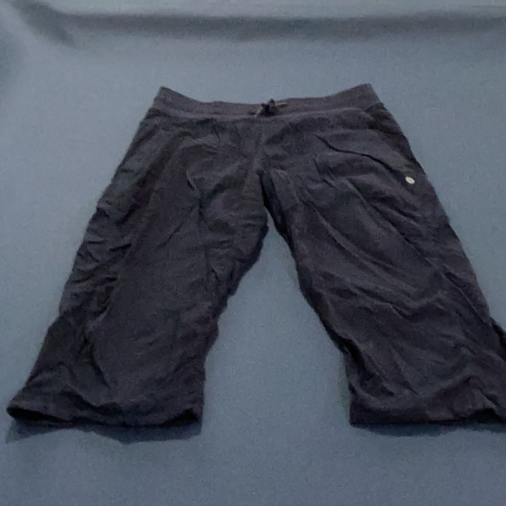 Lulu Navy Capri Pants